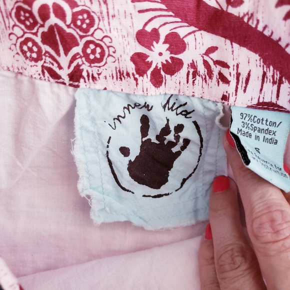 Vintage Inner Child Floral Print Midi Skirt - Picture 10 of 14